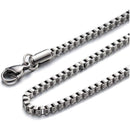 Necklace - 20" Stainless Steel 2mm Box Chain-Jewellery-Starlinks-The Bat Witch Cavern