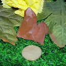 Mini grappes de quartz mandarine