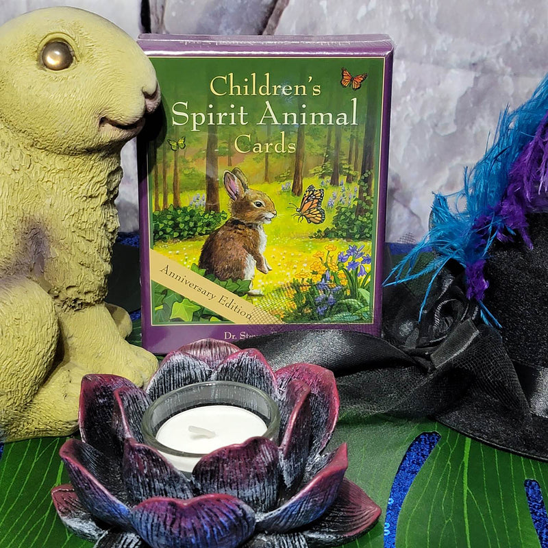 Jeu de cartes d'animaux spirituels pour enfants
