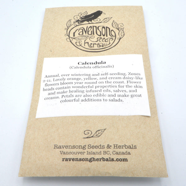 Calendula Seeds-Scents/Oils/Herbs-RavenSong-The Bat Witch Cavern