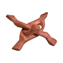 Wood Cobra Stand 4"-Crystals/Stones-Nature's Expression-The Bat Witch Cavern