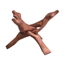 Wood Cobra Stand 6"-Crystals/Stones-Nature's Expression-The Bat Witch Cavern