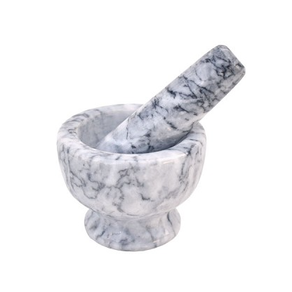 Mortar & Pestle - Marble Small-Home/Altar-Nature's Expression-The Bat Witch Cavern