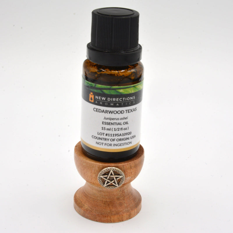 Cedarwood Essential Oil (15ml)-Scents/Oils/Herbs-New Directions-The Bat Witch Cavern