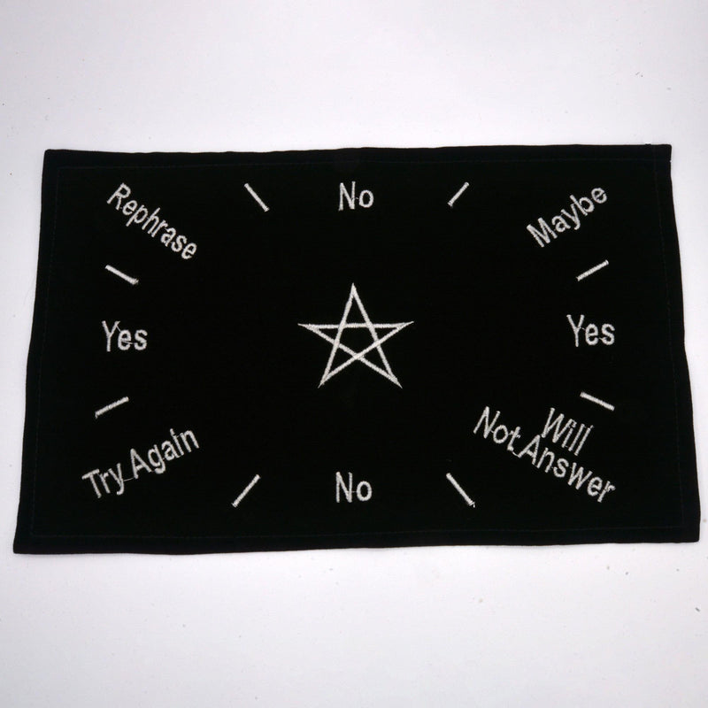 Pendulum Mat - Pentagram-Crystals/Stones-Kheops-The Bat Witch Cavern