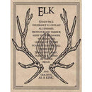 Animal Prayers - Elk-Tarot/Oracle-Azure Green-The Bat Witch Cavern