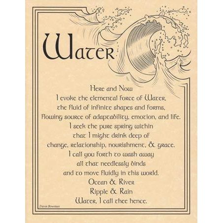 Wicca/Witchcraft - Water Evocation-Tarot/Oracle-Azure Green-The Bat Witch Cavern