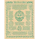 Deity Prayers - Greenman-Tarot/Oracle-Azure Green-The Bat Witch Cavern