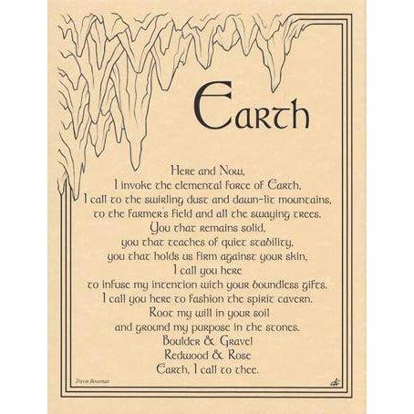 Wicca/Witchcraft - Earth Invocation-Tarot/Oracle-Azure Green-The Bat Witch Cavern