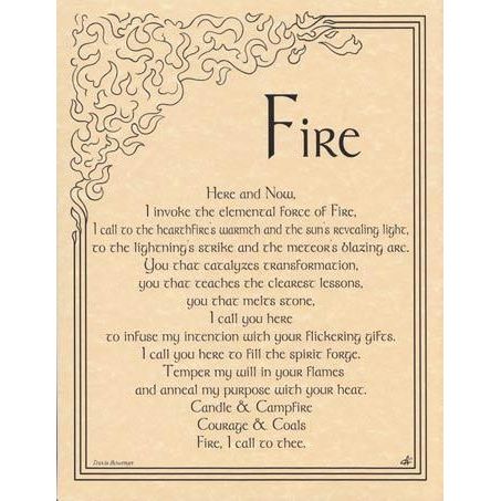 Wicca/Witchcraft - Fire Invocation-Tarot/Oracle-Azure Green-The Bat Witch Cavern