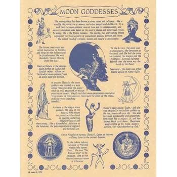 Deity Prayers - Moon Goddess-Tarot/Oracle-Azure Green-The Bat Witch Cavern