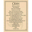Deity Prayers - Odin-Tarot/Oracle-Azure Green-The Bat Witch Cavern