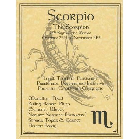 Astrological - Scorpio-Tarot/Oracle-Azure Green-The Bat Witch Cavern