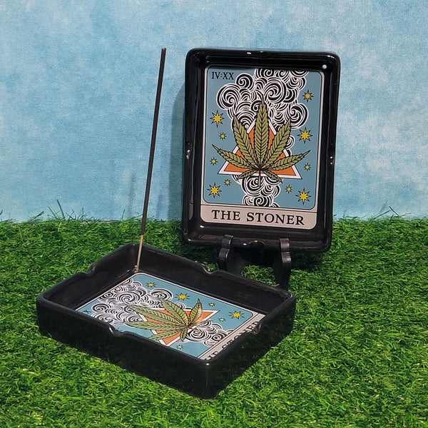 The Stoner Tarot Card Ashtray / Tarot Card Holder