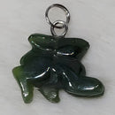 Pendentif Lapin Jade Néphrite Canadien - 16mm