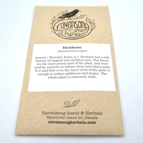 Henbane Seeds-Scents/Oils/Herbs-RavenSong-The Bat Witch Cavern