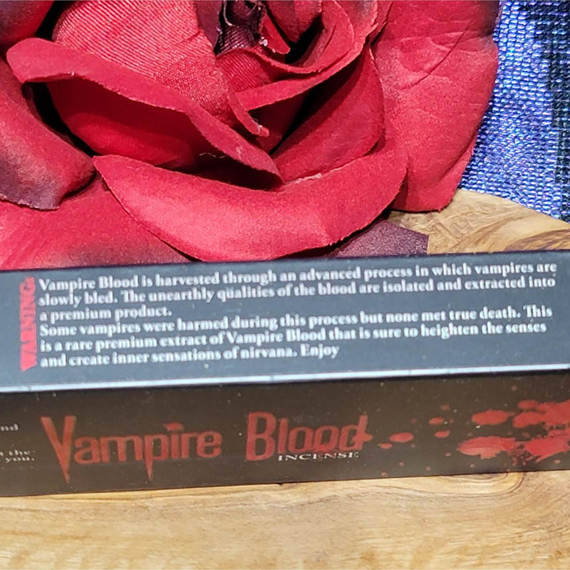 Bâtons d'encens sang de vampire - 15 grammes
