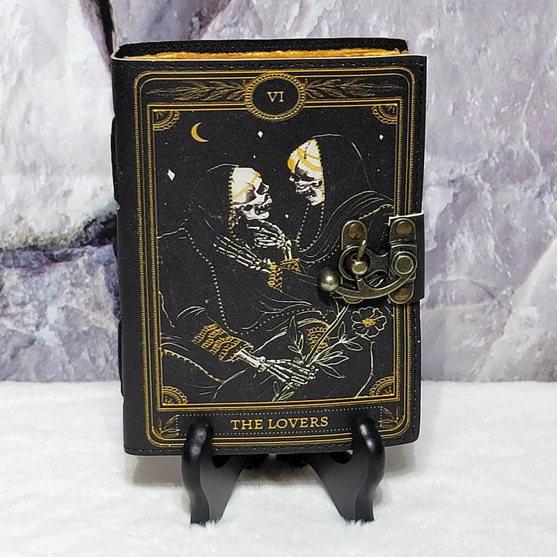 Leather Journal - The Lovers VI - 5" x 7"