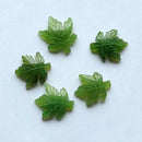 Feuille d'érable Jade néphrite canadien 0,5"