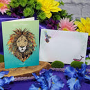 Card - Lion Magic - Strength by Karin Roberts