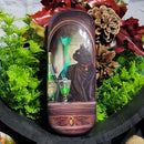 Absinthe (Black Cat) Eye Glass Case by Lisa Parker