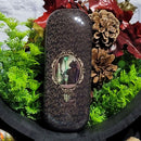 Absinthe (Black Cat) Eye Glass Case by Lisa Parker