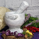 Mortar & Pestle - Marble Medium 4"