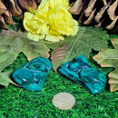 Spécimens polis de malachite (variantes)