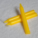Mini bougie rituelle/sort - Paquet de 3 (Jaune)