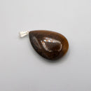 Tiger's Eye Drop Pendant-Jewellery-Stone Bridge Imports-The Bat Witch Cavern