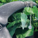 Pendule - Pierre précieuse - Fluorite facettée