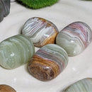 Rainbow Onyx Tumbled Stone