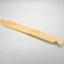 Athame - Buffalo Bone - 9" Long-Home/Altar-Azure Green-The Bat Witch Cavern