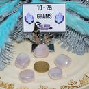 Rainbow Aura Rose Quartz Tumbled Stone