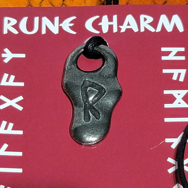 Pendant Rune Charm - Rad / Raido