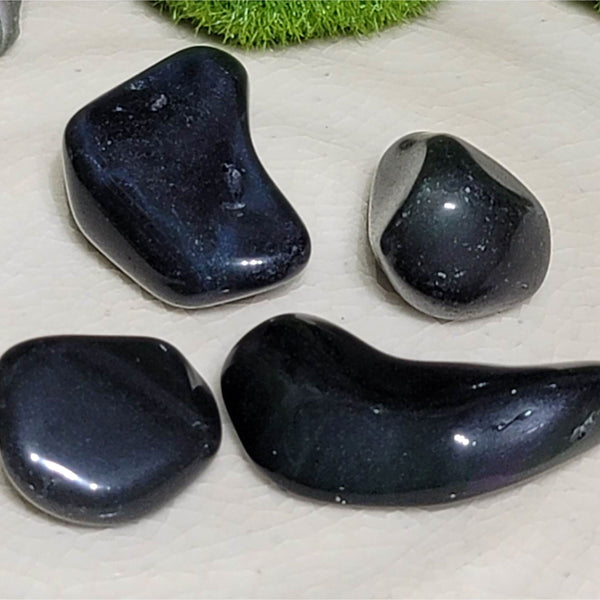 Rainbow Obsidian Tumbled Stone
