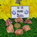 Rough Nugget - Red Calcite