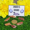 Rough Nugget - Red Calcite