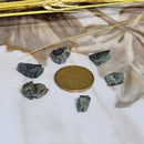 Pièces brutes de tourmaline verte