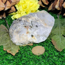 Rough Nugget - Quartz with Green Tourmaline