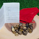Rune Set - Tigers Eye with Velvet Bag