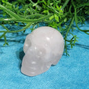 Rose Quartz Skull 1.25"