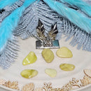 Lemon Serpentine Tumbled Stone