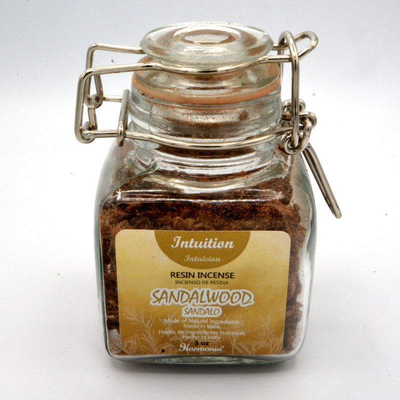 Resin Incense Jar - 3 oz - Sandalwood-Scents/Oils/Herbs-Kheops-The Bat Witch Cavern