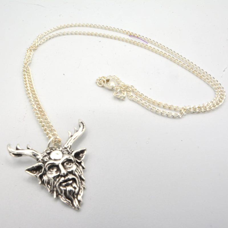 Pendant and Necklace - Cernunnous-Jewellery-Starlinks-The Bat Witch Cavern