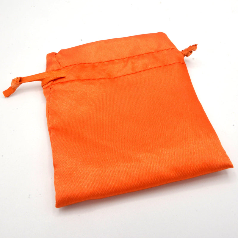 Satin Pouches - 3" x 4" - Assorted Colors-Home/Altar-Starlinks-Orange-The Bat Witch Cavern