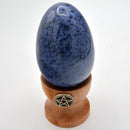 Dumortierite Egg - 2"-Crystals/Stones-Azure Green-The Bat Witch Cavern