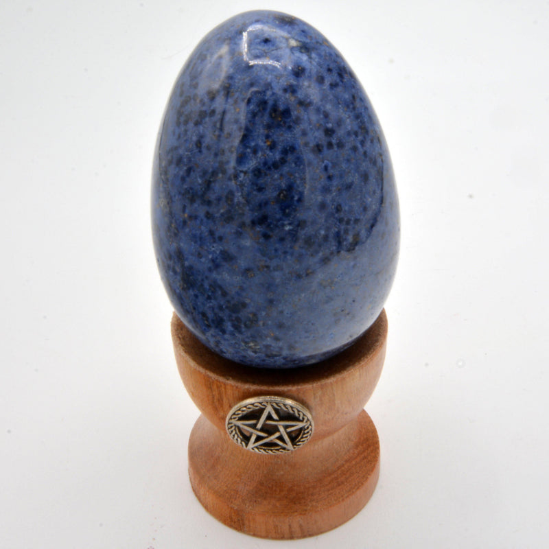 Dumortierite Egg - 2"-Crystals/Stones-Azure Green-The Bat Witch Cavern