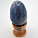 Dumortierite Egg - 2"-Crystals/Stones-Azure Green-The Bat Witch Cavern