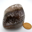 Druze - Amethyst - Full Body Polished-Rock Tumbling-Azure Green-Variant 2-The Bat Witch Cavern